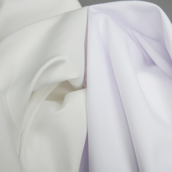 smooth white polyester spandex uniforms shirt fabric